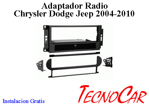 Adaptador radio DODGE/JEEP/CHRYSLER 